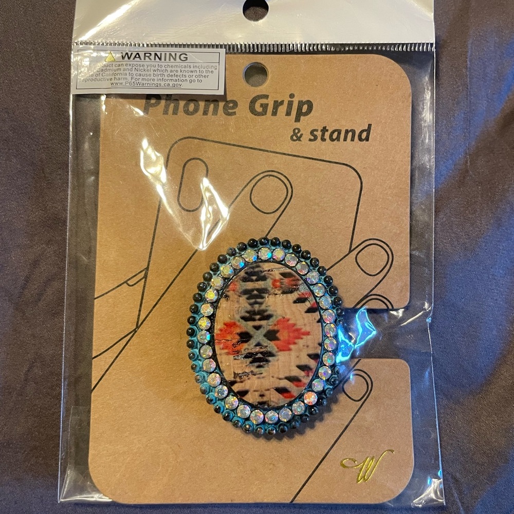 BOGO Southwestern Bling Phone Grip and Stand